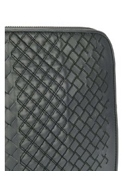 Pochette gris foncé Bottega Veneta