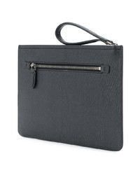 Pochette gris foncé Salvatore Ferragamo