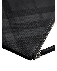 Pochette gris foncé Burberry