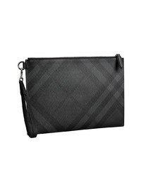 Pochette gris foncé Burberry