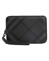 Pochette gris foncé Burberry