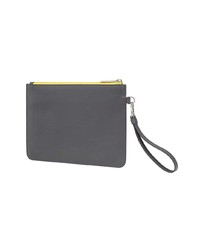 Pochette gris foncé Fendi