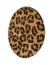 Pochette imprimée léopard marron clair Pretty Ballerinas