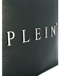 Pochette imprimée noire Philipp Plein