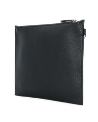 Pochette imprimée noire Philipp Plein