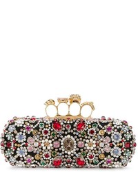 Pochette noire Alexander McQueen