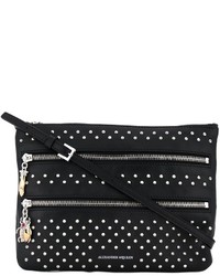 Pochette noire Alexander McQueen