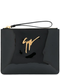 Pochette noire Giuseppe Zanotti Design