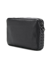 Pochette noire Bottega Veneta