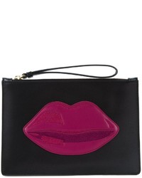 Pochette noire Lulu Guinness