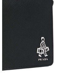 Pochette noire Prada