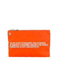 Pochette orange Calvin Klein 205W39nyc