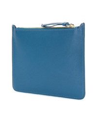 Pochette ornée bleue Mr & Mrs Italy