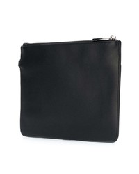 Pochette ornée noire Fendi