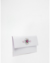 Pochette ornée violet clair Asos