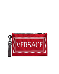 Pochette rouge Versace