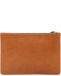 Pochette tabac Clare Vivier