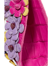 Pochette violet clair Nancy Gonzalez