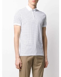 Polo á pois blanc Emporio Armani