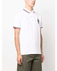 Polo à rayures horizontales blanc Polo Ralph Lauren