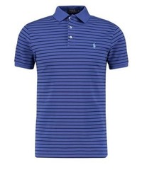 Polo à rayures horizontales bleu Ralph Lauren