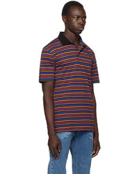 Polo à rayures horizontales multicolore Ps By Paul Smith