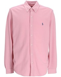 Polo à rayures horizontales rose Polo Ralph Lauren