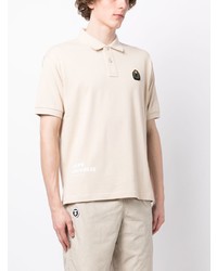 Polo beige AAPE BY A BATHING APE