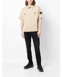 Polo beige Stone Island