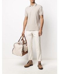 Polo beige Brunello Cucinelli