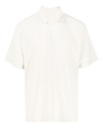 Polo beige Homme Plissé Issey Miyake
