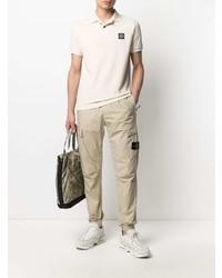 Polo beige Stone Island