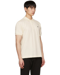 Polo beige Lacoste