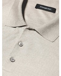 Polo beige Ermenegildo Zegna