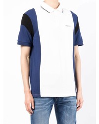 Polo blanc et bleu marine Armani Exchange