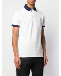 Polo blanc et bleu marine Polo Ralph Lauren