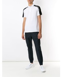 Polo blanc et noir Armani Exchange