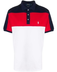 Polo blanc et rouge et bleu marine Polo Ralph Lauren