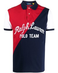 Polo blanc et rouge et bleu marine Polo Ralph Lauren