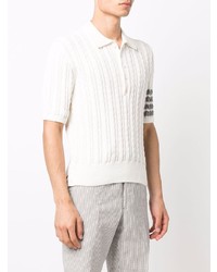 Polo blanc Thom Browne