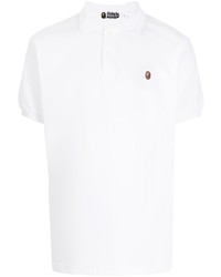 Polo blanc A Bathing Ape