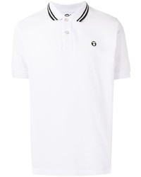 Polo blanc AAPE BY A BATHING APE