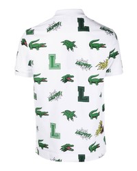 Polo blanc Lacoste