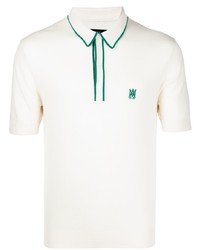 Polo blanc Amiri