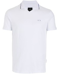 Polo blanc Armani Exchange