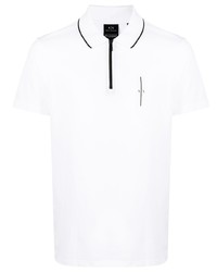 Polo blanc Armani Exchange