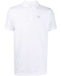 Polo blanc Barbour