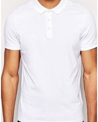 Polo blanc Asos