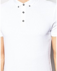 Polo blanc Asos