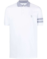 Polo blanc Brunello Cucinelli